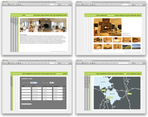 Logo Design and Website Design and OnlineBooking System